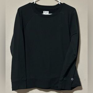 Champion Black Crewneck